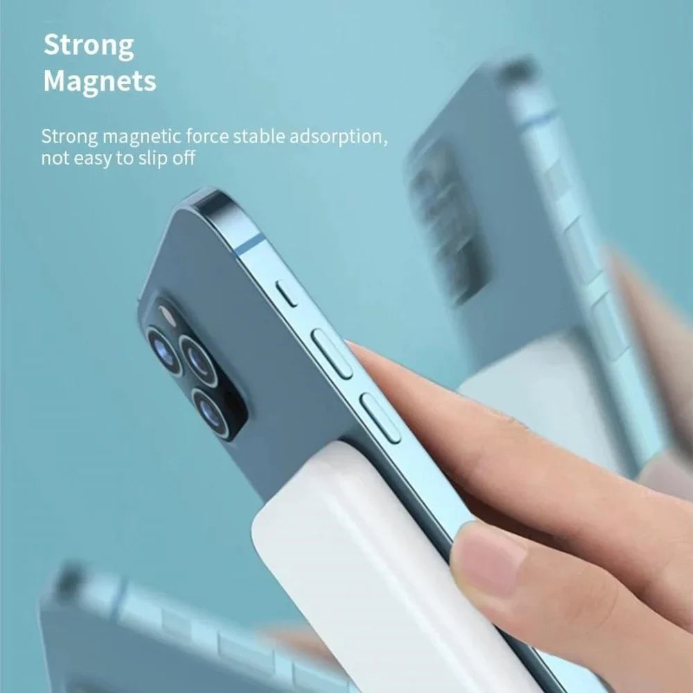 5000mAh Ultra-Thin Magnetic Wireless Power Bank