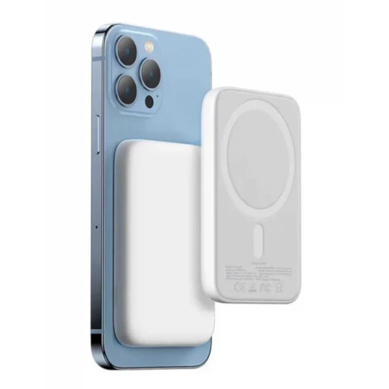 5000mAh Ultra-Thin Magnetic Wireless Power Bank