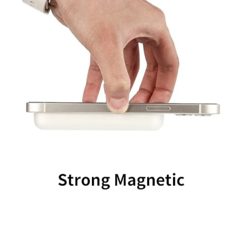 5000mAh Ultra-Thin Magnetic Wireless Power Bank